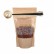 Ложка-зажим мерная с длинной ручкой для кофе, чая и сыпучих продуктов, цвет золотой Bradex (TK 0284)