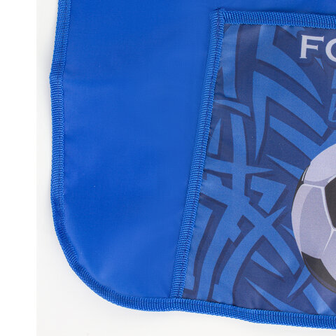 Фартук с нарукавниками ПИФАГОР, 44x55 см, 1 карман, дизайн на кармане, Football, 270194