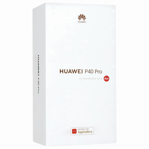 Смартфон HUAWEI P40 Pro, 2 SIM, 6,58”, 4G (LTE), 50/32 + 40 + 12, 256 ГБ, серебристый, металл, 51095CAS