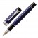 Ручка перьевая PARKER "Duofold Classic Centennial Blue & Black CT", корпус синий, палладиевые детали, черная, 1947983
