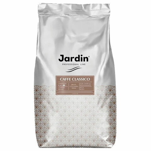 Кофе в зернах JARDIN "Caffe Classico" (Кафе Классика), 1000г, вакуумная упаковка, ш/к, 1496-06