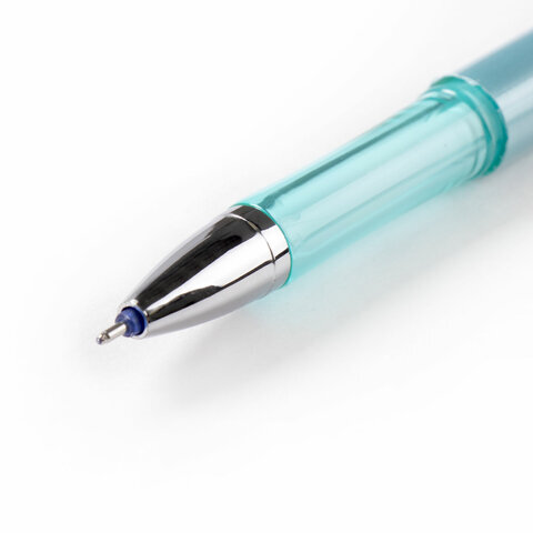 Ручка стираемая гелевая STAFF College, СИНЯЯ, узел 0,5 мм, линия письма 0,38 мм, 143664
