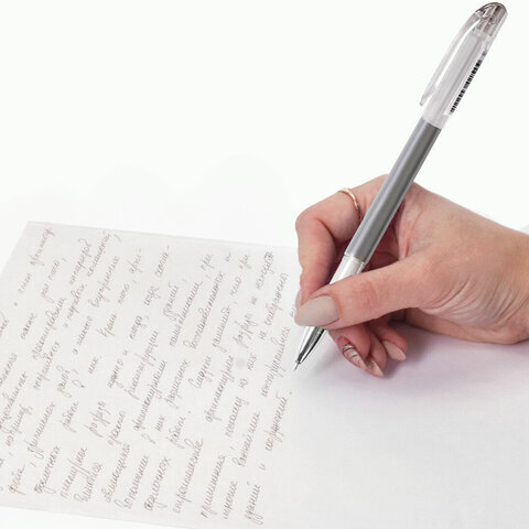 Ручка стираемая гелевая STAFF College, ЧЕРНАЯ, узел 0,5 мм, линия письма 0,38 мм, 143665