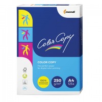 Бумага COLOR COPY, А4, 250 г/м2, 125 л., для полноцветной лазерной печати, А++, Австрия, 161% (CIE), А4-34792