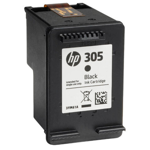 Картридж струйный HP (3YM61AE) 305 для HP DJ 2320/2720/4120, черный, оригинальный, ресурс 120 страниц