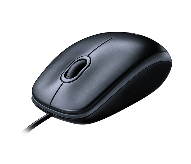 Мышка компьютерная Logitech Mouse M100,  Grey Dark, USB, 1000dpi, [910-005003/910-001604]