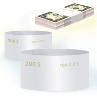 Бандероли кольцевые, комплект 500 шт., номинал 2 доллара