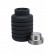 Бутылка для воды силиконовая складная с крышкой, 500 мл, темно-серая Bradex (TK 0269)
