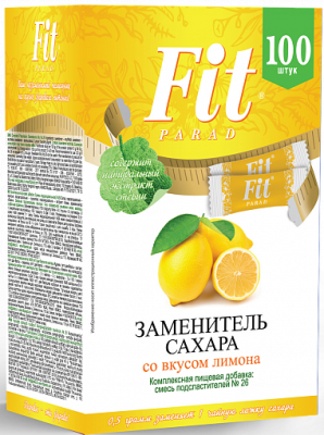 ФитПарад № 26 Лимон (стики 100 шт) 50г