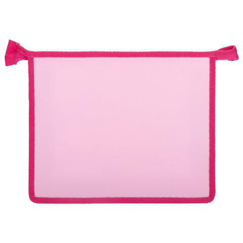 Папка для тетрадей ПИФАГОР А5, 1 отделение, пластик, молния сверху, Pink Flamingo, 270133