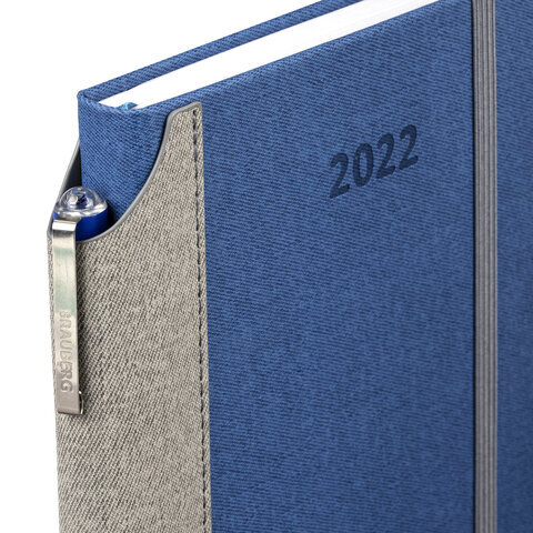 Ежедневник датированный 2022 А5 (138х213мм) BRAUBERG Mosaic карман д/ручки,, 112802
