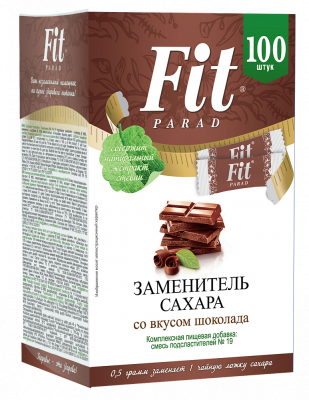 ФитПарад № 19 Шоколад (стики 100 шт) 50г