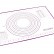 Силиконовый коврик с разметкой 60х40см, фиолетовый Bradex (TK 0500)