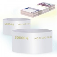 Бандероли кольцевые, комплект 500 шт., номинал 500 евро