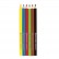 Карандаши цветные утолщенные BRAUBERG, 6 цветов, трехгранные, картонная упаковка, 180835