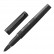 Ручка "Пятый пишущий узел" PARKER "Ingenuity Deluxe Black PVD", корпус черный, хромированные детали, черная, 1972067