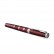Ручка "Пятый пишущий узел" PARKER "Ingenuity Deluxe Deep Red PVD", корпус бордовый, хромированные детали, черная, 1972233