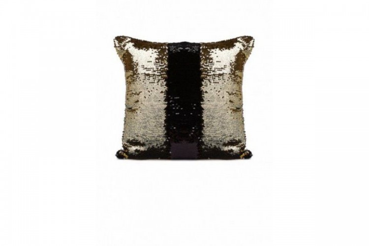 Подушка декоративная «РУСАЛКА» цвет черный/золото Bradex (TD 0480)