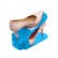 Подставка для обуви, с регулируемой высотой, голубая Bradex (TD 0659)