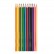 Карандаши цветные ГАММА "Мультики", 12 цветов, заточенные, трехгранные, картонная упаковка, 050918_07