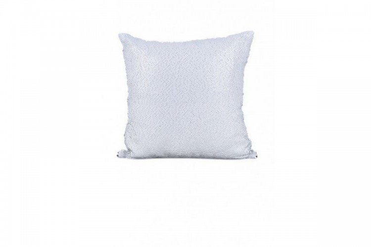 Подушка декоративная «РУСАЛКА» цвет белый матовый/серебро Bradex (TD 0478)