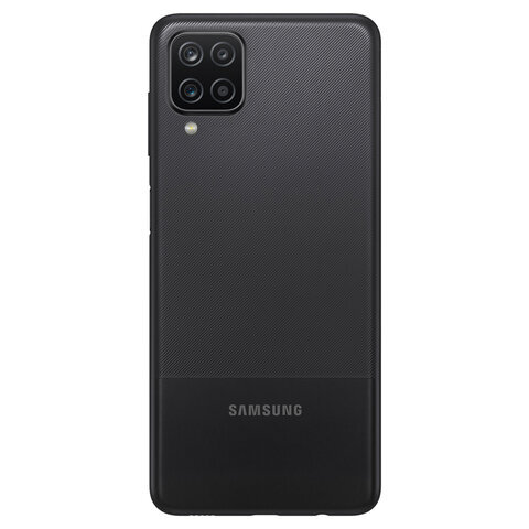 Смартфон SAMSUNG Galaxy A12, 2 SIM, 6,5", 4G (LTE), 48/8 + 5 + 2 + 2 Мп, 32 ГБ, microSD, черный, SM-A125FZKUSER