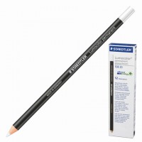 Маркер-карандаш сухой перманентный для любой поверхности STAEDTLER, БЕЛЫЙ, 4,5 мм, 108 20-0