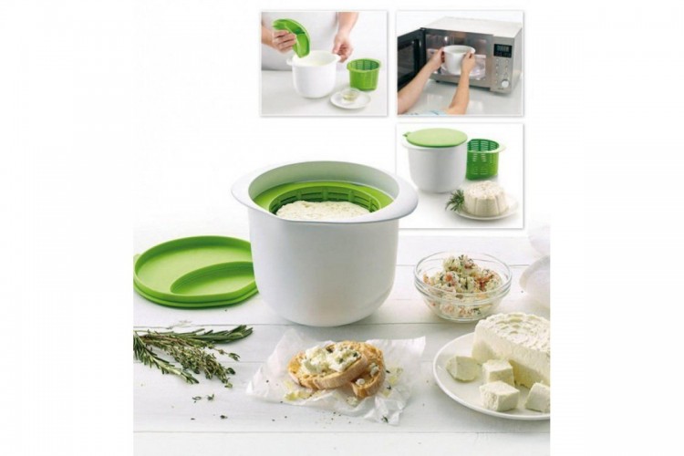 Аппарат для приготовления домашнего творога и сыра «НЕЖНОЕ ЛАКОМСТВО», зеленый Bradex (TK 0192)