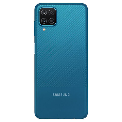 Смартфон SAMSUNG Galaxy A12, 2 SIM, 6,5", 4G (LTE), 48/8 + 5 + 2 + 2 Мп, 32 ГБ, microSD, синий, SM-A125FZBUSER