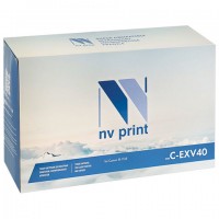 Тонер NV PRINT (NV-CEXV40) для CANON iR1133/ iR1133A/ iR1133IF, ресурс 6000 страниц, NV-CEXV40X