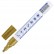 Маркер-краска лаковый (paint marker) 4 мм, ЗОЛОТОЙ, НИТРО-ОСНОВА, алюминиевый корпус, BRAUBERG PROFESSIONAL PLUS, 151449