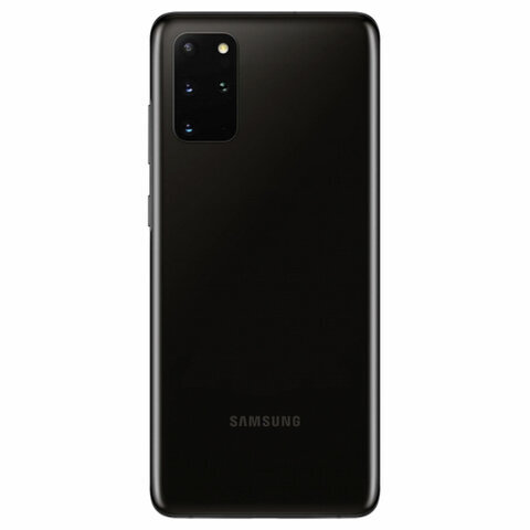 Смартфон SAMSUNG Galaxy S20+, 2 SIM, 6,7”, 4G (LTE), 64/10 + 12 + 12 Мп, 128 ГБ, черный, металл, SM-G985FZKDSER