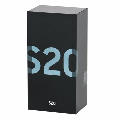 Смартфон SAMSUNG Galaxy S20, 2 SIM, 6,2”, 4G (LTE), 64/10 + 12 + 12 Мп, 128 ГБ, голубой, металл, SM-G980FLBDSER