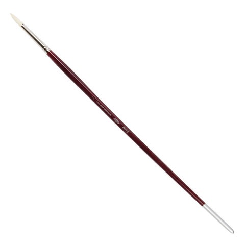 Кисть художественная KOH-I-NOOR щетина, круглая, №2, короткая ручка, блистер, 9935002014BL