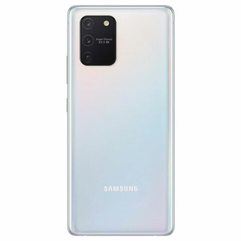 Смартфон SAMSUNG Galaxy S10 lite, 2 SIM, 6,7”, 4G (LTE), 48/32 + 12 + 5 Мп, 128 ГБ, белый, металл, SM-G770FZWUSER