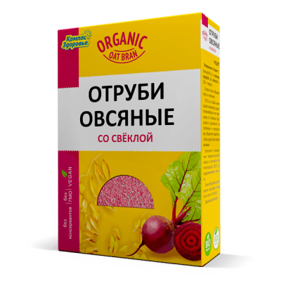 Отруби овсяные со свеклой 200г
