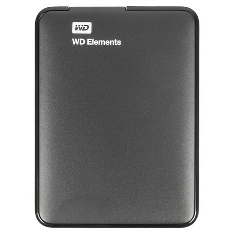 Внешний жесткий диск WD Elements Portable 2TB, 2.5", USB 3.0, черный, WDBU6Y0020BBK-WESN