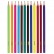 Карандаши цветные ПИФАГОР "ДЖИП", 12 цветов, пластиковые, классические заточенные, 181342