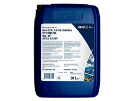 Моторное масло GNV EXPLOSIVE ENERGY 0W-30 SYNTHETIC 20 л