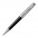 Ручка шариковая PARKER "Premier Custom Tartan Lacquer & Metal ST", корпус черный, палладиевые детали, черная, 1931420