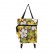 Хозяйственная складная сумка с выдвижными колесиками, цветы 1 Bradex (TD 0514)