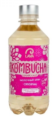 Комбуча Lava Молочный улун, чай оriginal, 330 мл