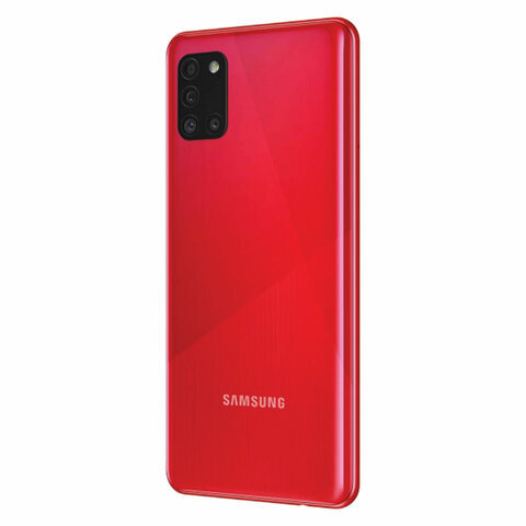 Смартфон SAMSUNG Galaxy A31, 2 SIM, 6,4”, 4G (LTE), 48/20+5+8+5 Мп, 128 ГБ, красный, пластик, SM-A315FZRVSER