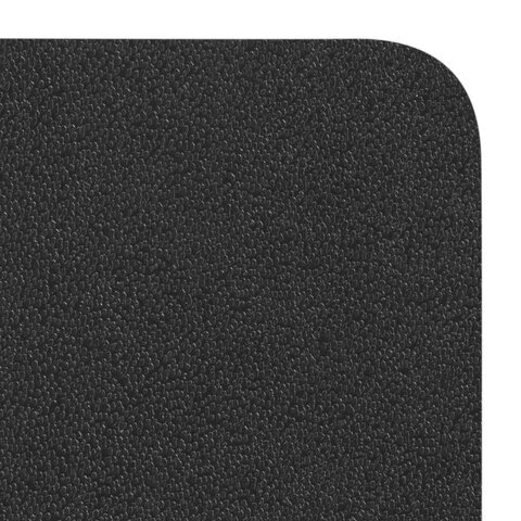 Скетчбук, черная бумага 140 г/м2 130х210 мм, 80 л., КОЖЗАМ, резинка, карман, BRAUBERG ART, черный, 113203
