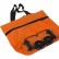 Хозяйственная складная сумка с выдвижными колесиками, оранжевая Bradex (TD 0560)