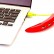 Разветвитель USB «ПЕРЧИК», красный Bradex (SU 0043)