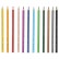 Карандаши цветные FABER-CASTELL "Grip", 12 цветов, трехгранные, 112412