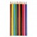 Карандаши цветные утолщенные FABER-CASTELL "Jumbo" 10 цветов, трехгранные, с точилкой, 116510