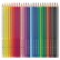 Карандаши цветные FABER-CASTELL, 24 цвета, трехгранные, с точилкой, упаковка с подвесом, 120524