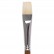 Кисть художественная профессиональная BRAUBERG ART "CLASSIC", щетина, плоская, № 18, длинная ручка, 200721